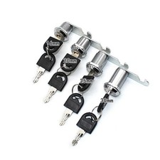 Heavy Duty Cam Lock Barrel 16-40mm for Cabinet Drawer Locker Door with Dual Keys