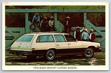 1976 Buick Century Custom Wagon - Dealer Postcard 1976 Buick Century Custom Wagon - Dealer Postcard