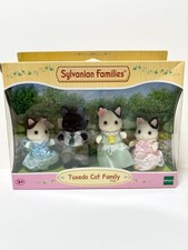 Sylvanian Families Charcoal Cat Family