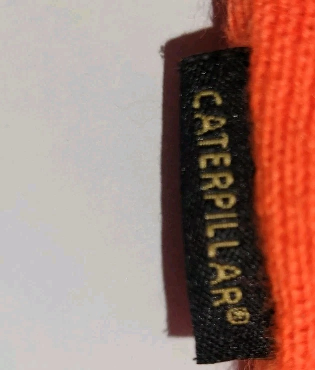 Gorro tobogán tejido naranja reversible camuflaje CAT vintage Foto 2 de 4