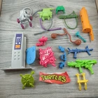 Vintage TMNT Parts Lot  & Orange Mummy Sai