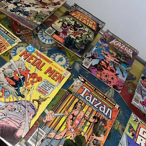 Lot Of 50 Comic Marvel VTG Used  Books Spider-man Ghost Rider Conan Various