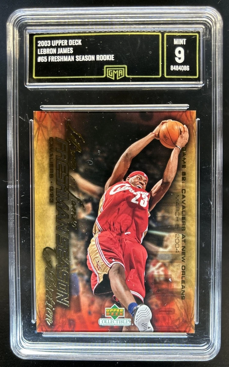 Upper Deck LeBron James Basketball 2004-05 Season Sports Trading
