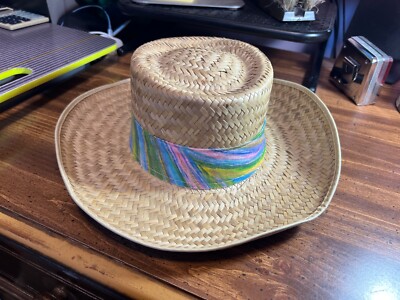 Panama Type / Style Generic Straw Hat ~ Size Medium
