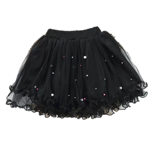 Baby Girls Fluffy Skirt Toddler Ballet Dance Tulle Mesh Skirt Kids Skirt - Picture 3 of 12