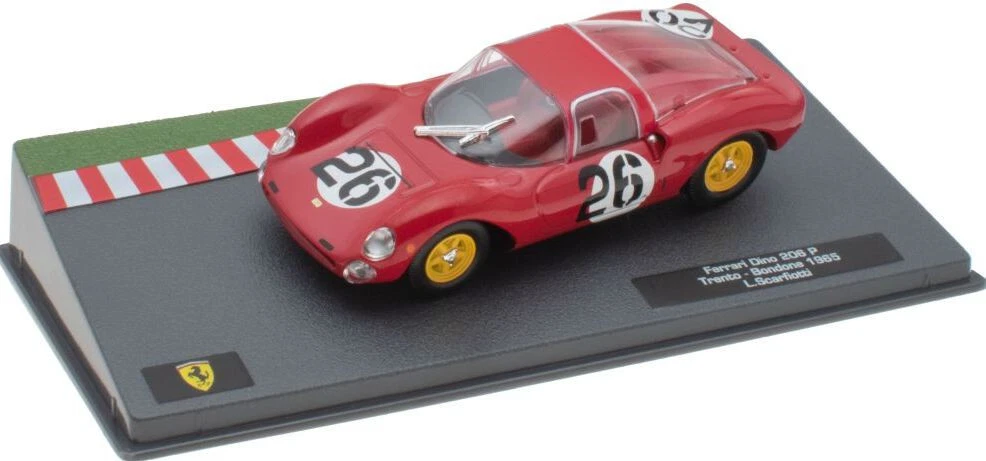 Ferrari 206 Dino SP Course de cote Ollon Villars 1965 Winner #172 cote