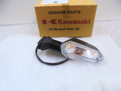 TC列警 Kawasaki Z300 2015-2018 Genuine Left Front Indicator New OEM 23037