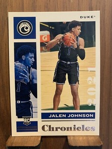 2021-22 Panini Chronicles Draft Picks - #13 Jalen Johnson (RC)