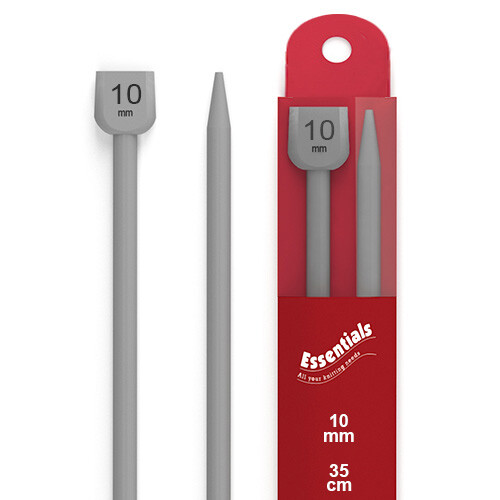 Knitting Needles Whitecroft Essentials Knit Pins 20 Sizes in 35cm Length - Picture 19 of 21