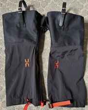 Hillsound Black Gaiters Size Large Unisex
