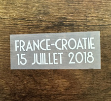 FIFA World Cup Russia 2018 Final game info patch- France