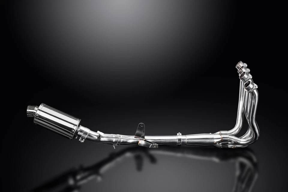 Suzuki GSX-S1000 2016-2024 Complete Exhaust 4-1 9" Oval Stainless Muffler - Image 2 of 4