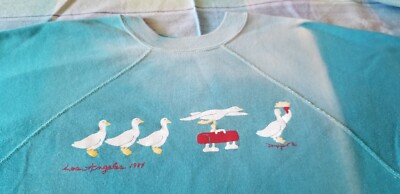 LOS ANGELES OLYMPICS 1984 VINTAGE RARE SWEATSHIRT LARGE SOFT