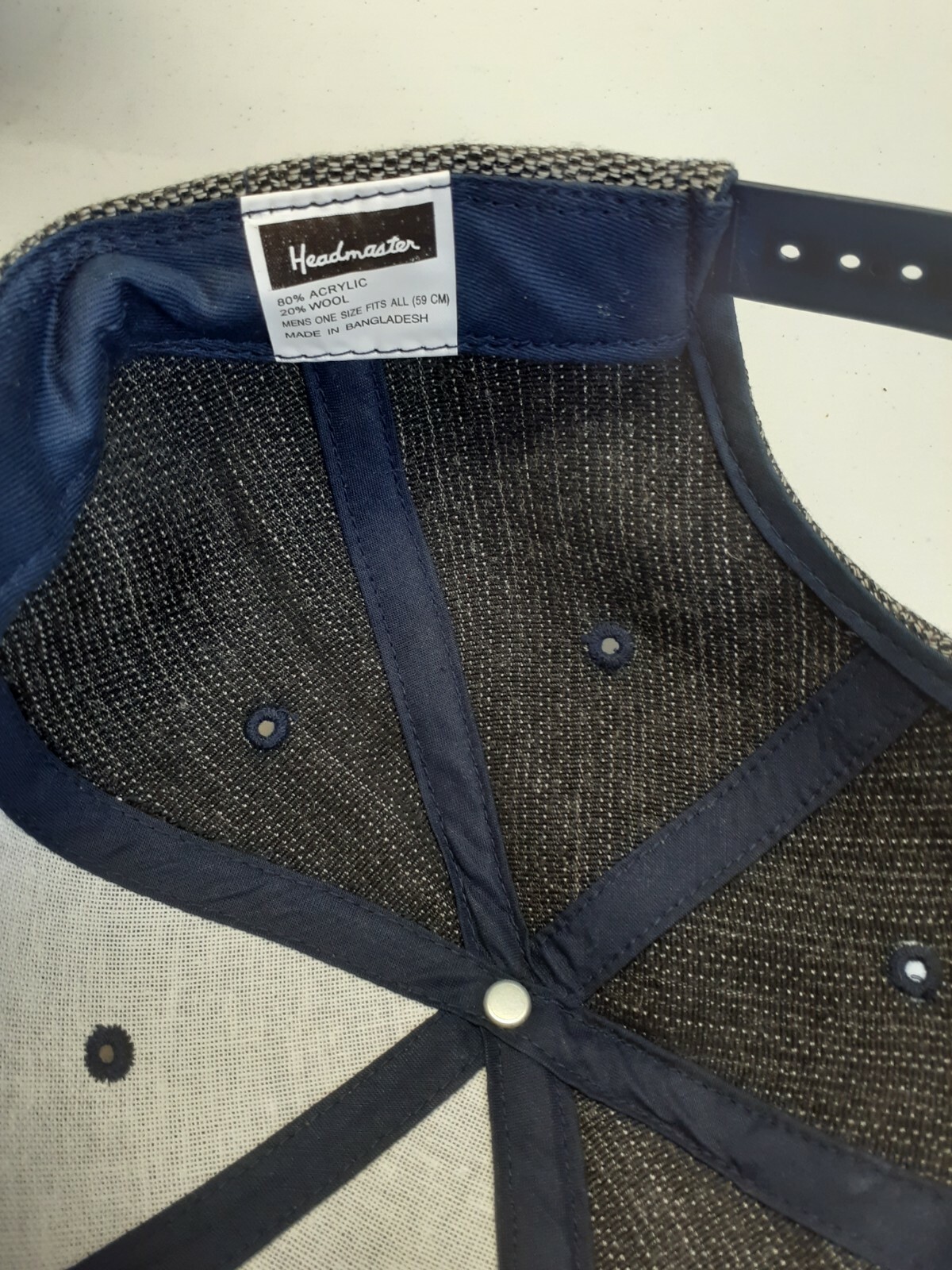 Headmaster FFC Snapback Wool Hat Flatbill - image 8