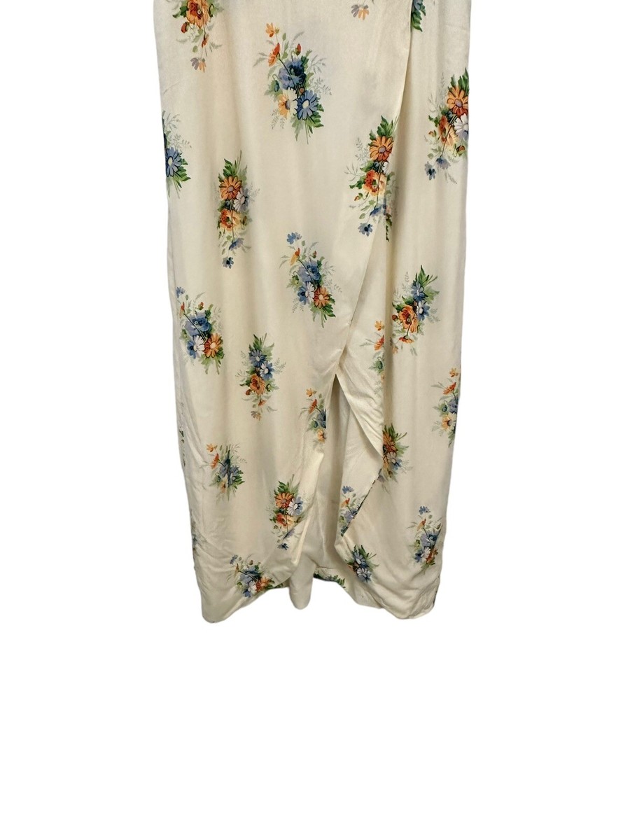 Madewell Ruffle-Sleeve Maxi Dress in Classic Corsage Size 2 Floral | eBay