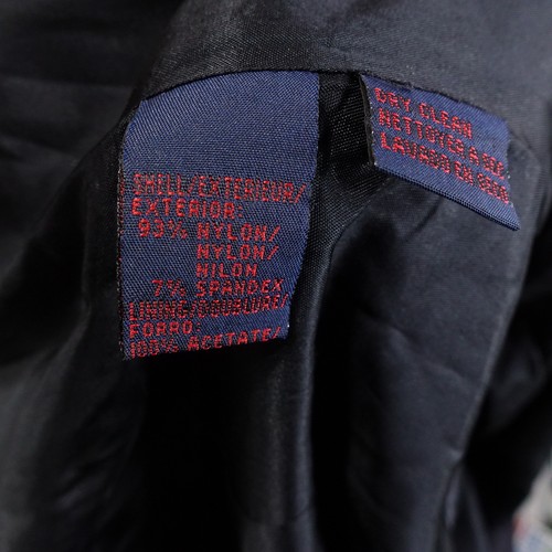 RALPH LAUREN POLO BLACK FULL ZIP UP COAT JACKET YOUTH BOYS SZ M MEDIUM - Picture 8 of 8