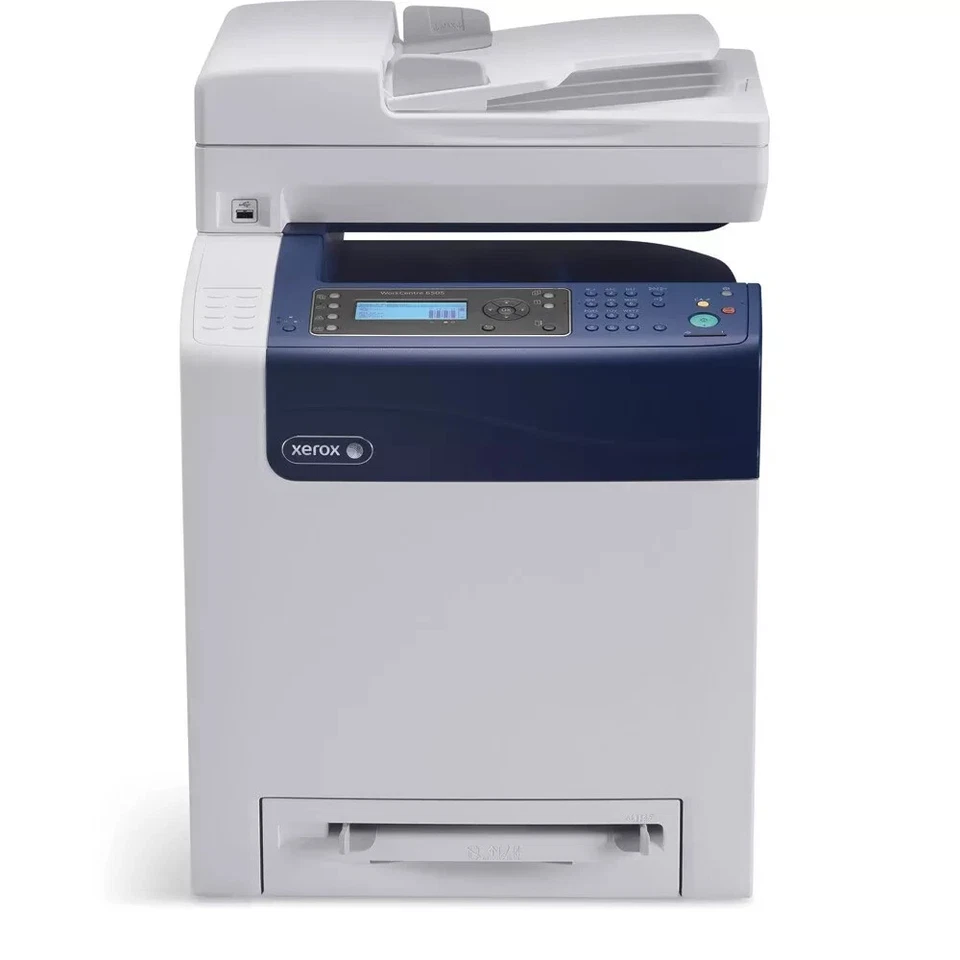 XEROX WORKCENTRE 6505N A4 COLOR LASER PRINTER 6505V_N MULTIFUNCTION + 100% TONER - Image 2 of 4