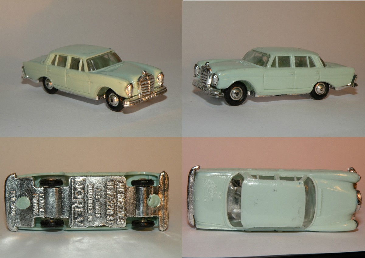 NOREV MICRO MINIATURES MERCEDES 220 SE ECH 1/86 1960