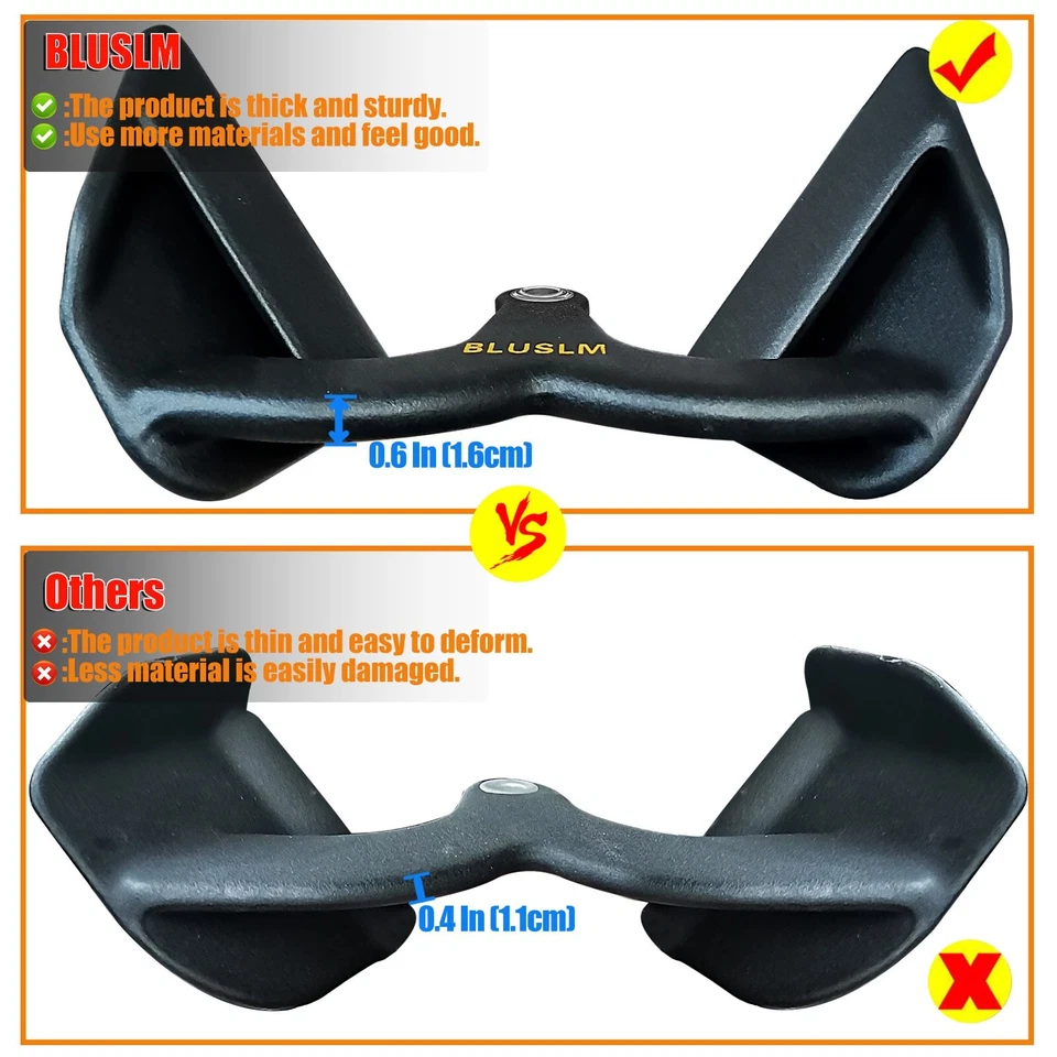 Barra de tracción LAT de 3 piezas para máquina de cables barra en T barra en V accesorios de cable Foto 4 de 4