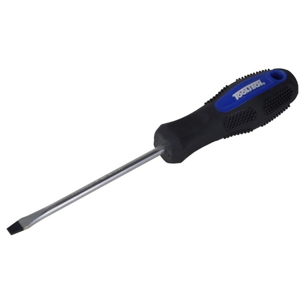 Schraubendreher Schlitz 5X100Mm Cr-V Schraubenzieher Magnetisch Schrauben Dreher-image