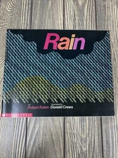 Rain Paperback Book By Robert Kalan Illustrated By Donald Crews 1978 Vintage