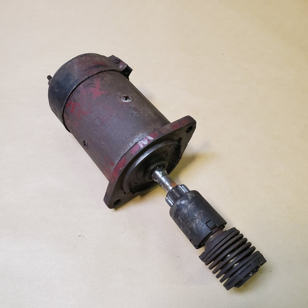 Original MG MGB MGBGT Lucas Starter Assembly 25609A M418G 5/67 Working