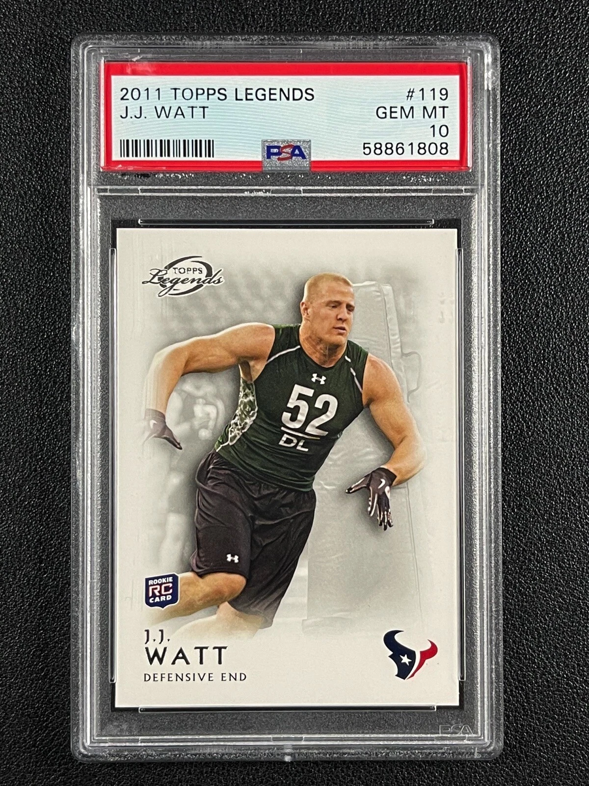 JJ Watt Topps Legends #119 Base