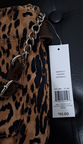 Rosetti Leopard Print Cross Body Purse - Picture 2 of 9