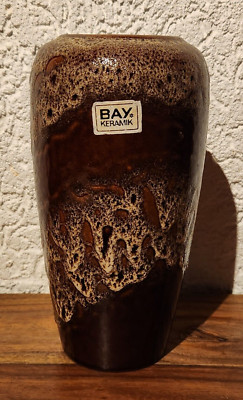 5.4 BAY Keramik Vase Fat Lava Ceramic 70´s 750-20