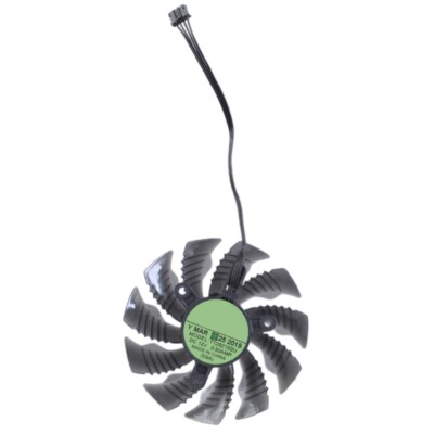 87MM GPU Card Coolers Fan T129215SU Replacement for 980 390X 390 1060