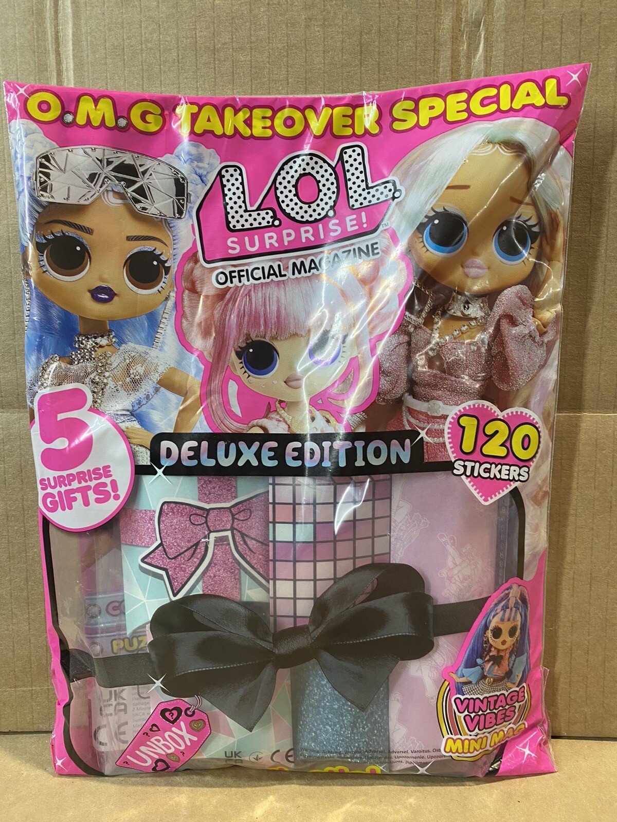 LOL SURPRISE #85 Magazine Lots Of Surprises Deluxe Edition 120 Stickers