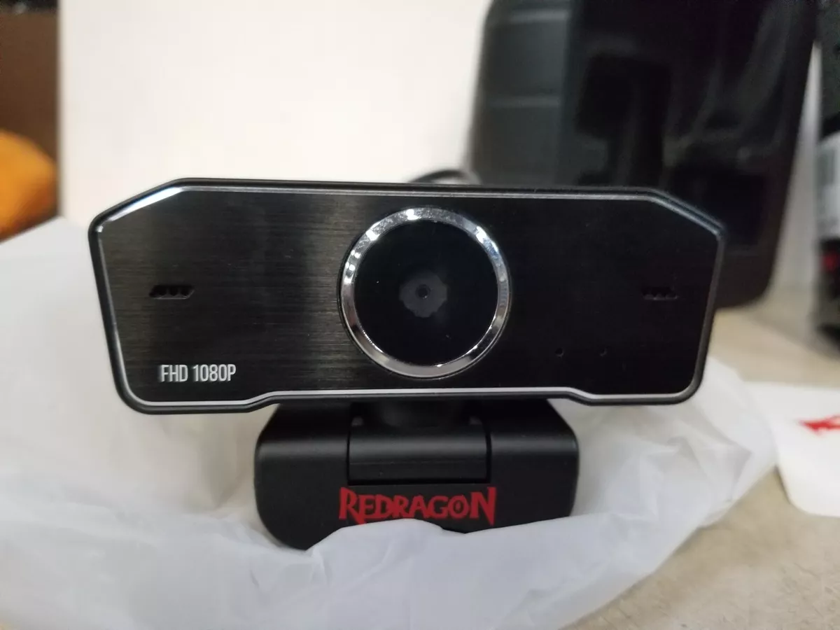 Cámara Web GW800 1080P WEBCAM Red Dragon – IQ Soluciones Inteligentes