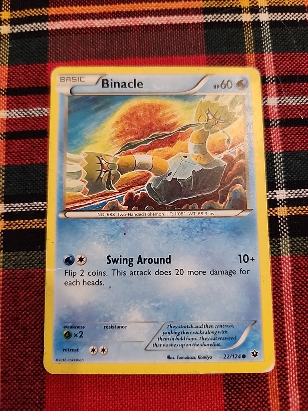 Binacle 22/124 - Pokémon TCG - Fates Collide - Common