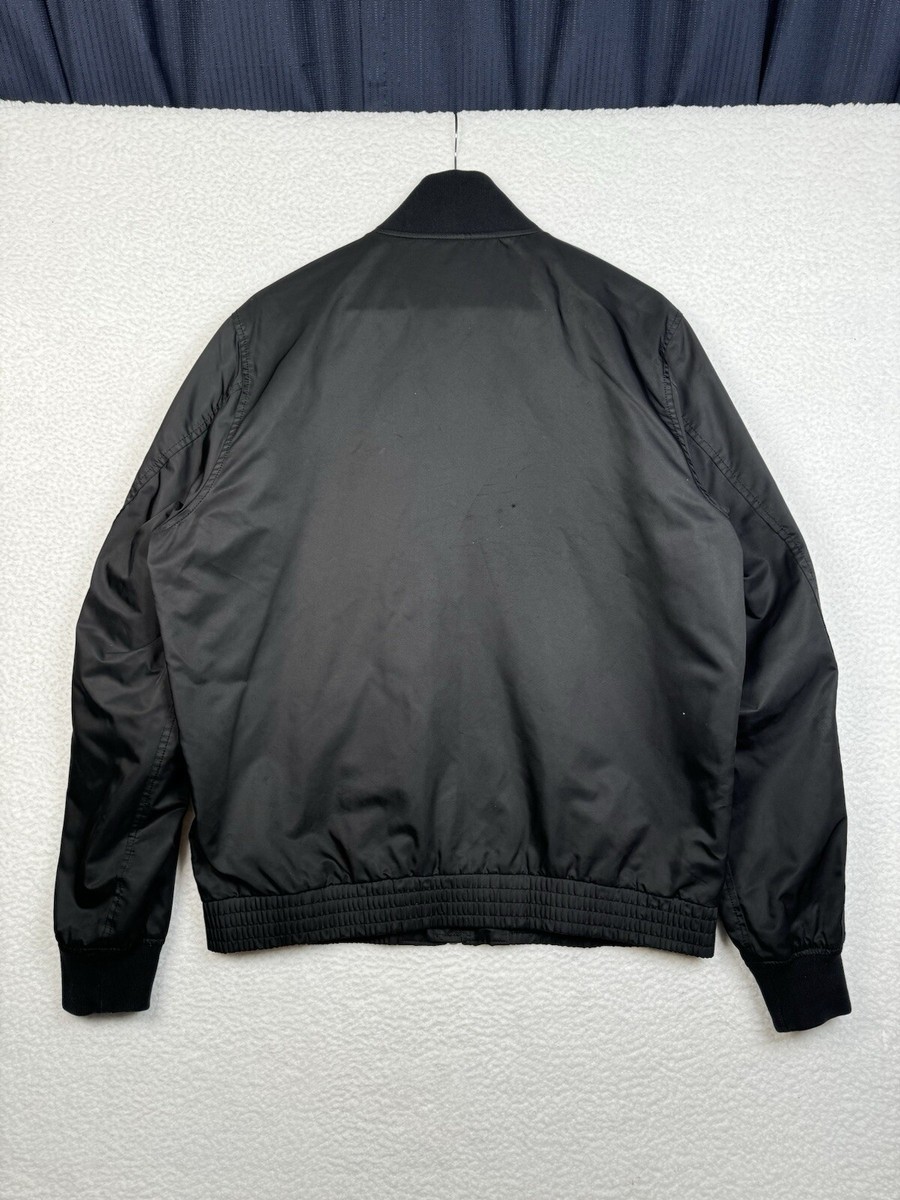 Abercrombie & Fitch Black Military Surplus Flight Jacket F(15-01