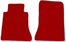 Rot Fußmatten, Teppiche VORNE für Mercedes E cl W124 limousine 1984-1993 14xRand
