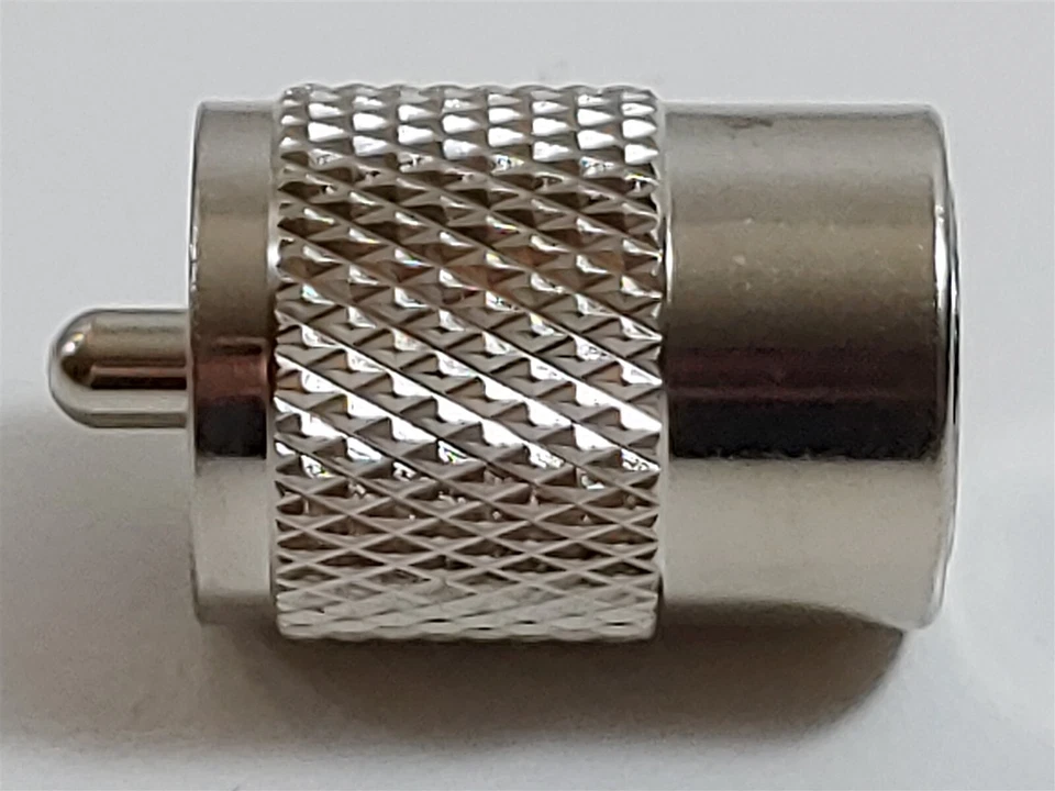 Lote de 2 Adaptador de Cable Coaxial Antena Firestik MNFG129 CB Mini UHF Macho a PL249 Foto 4 de 4