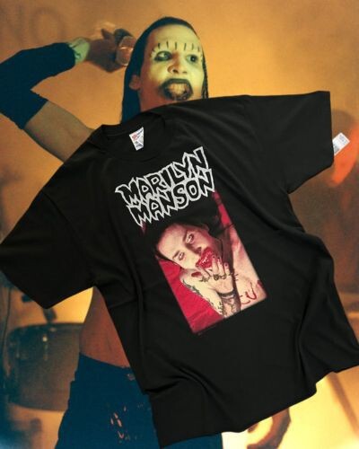 Marilyn Manson 90s バンドTシャツ ヴィンテージ 古着 90s Marilyn Manson 「Sex Drugs and Rock&Roll」 ツアー ハード