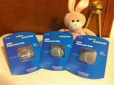 SHIPS FREE 3PACK Shure SM58 SM 58 Microphone replacement grille RK143G New