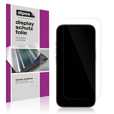 4x Schutzfolie für Apple iPhone 16 Pro Max klar Displayschutzfolie Folie