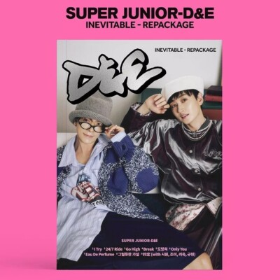 SUPER JUNIOR D & E INEVITABLE 6th Mini Album REPACKAGE/CD+Book+2Card+Poster+GIFT