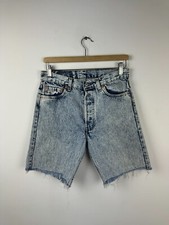 Vintage Levi's 501 Jean Shorts Made in USA Size 30