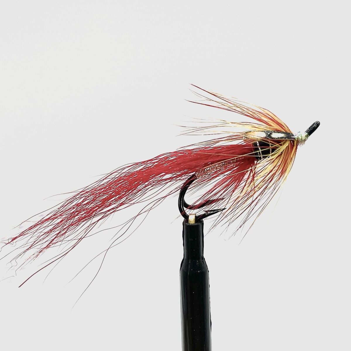 3 Flamethower Double Hook Salmon/Sea Trout Fishing Flies 3 Colours