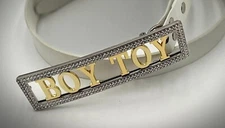 Boy Toy Belt Buckle with FREE Belt Same Day Shipping 9 Unique Styles