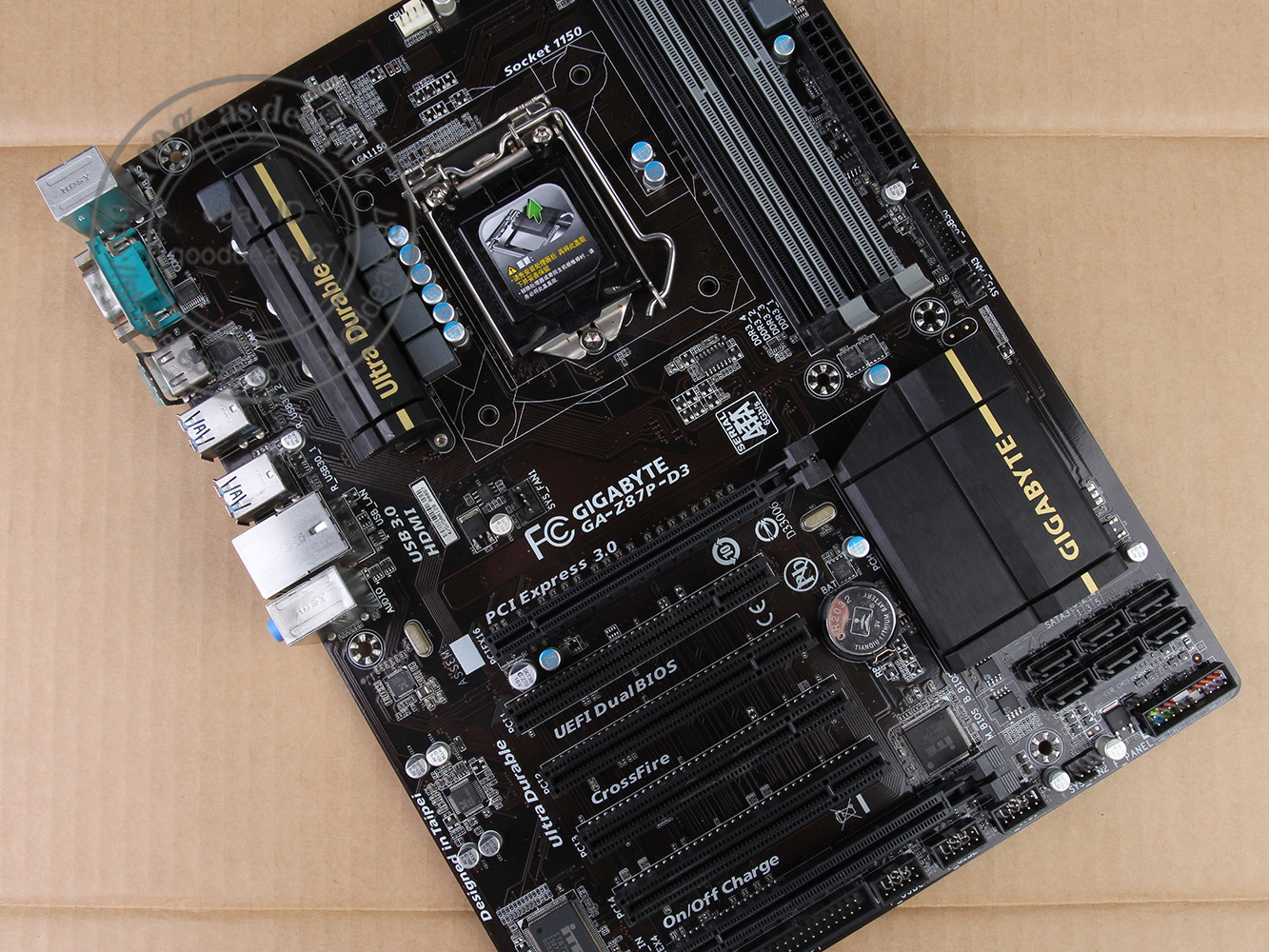Scheda Madre Usata Gaming Socket 1150 Scheda Madre Gigabyte GA-Z87P-D3 Usata Ma Testata, Per Processori Intel LGA 1150 Scheda Madre Per Intel Usata - Foto 12