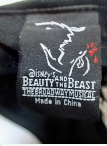 Vintage Disney's Beauty & The Beast Broadway Musical Strap-Back Baseball Cap - Picture 7 of 7