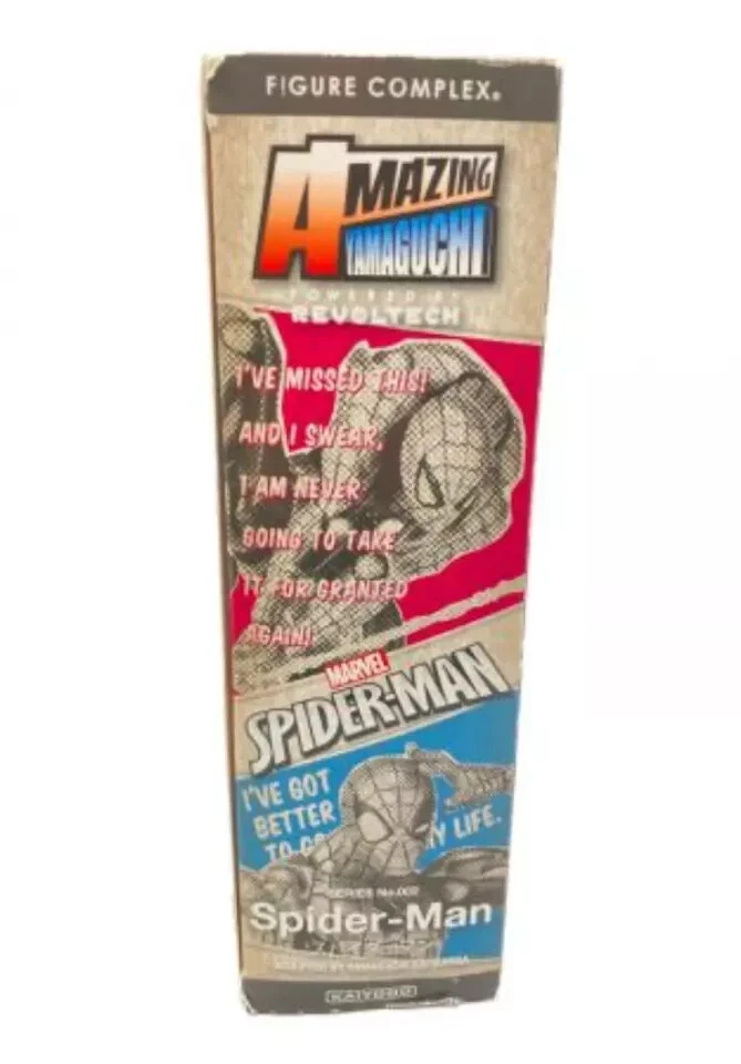 Amazing Yamaguchi Marvel Spider-Man No.002 Revoltech Figura de Acción Importada Foto 3 de 4