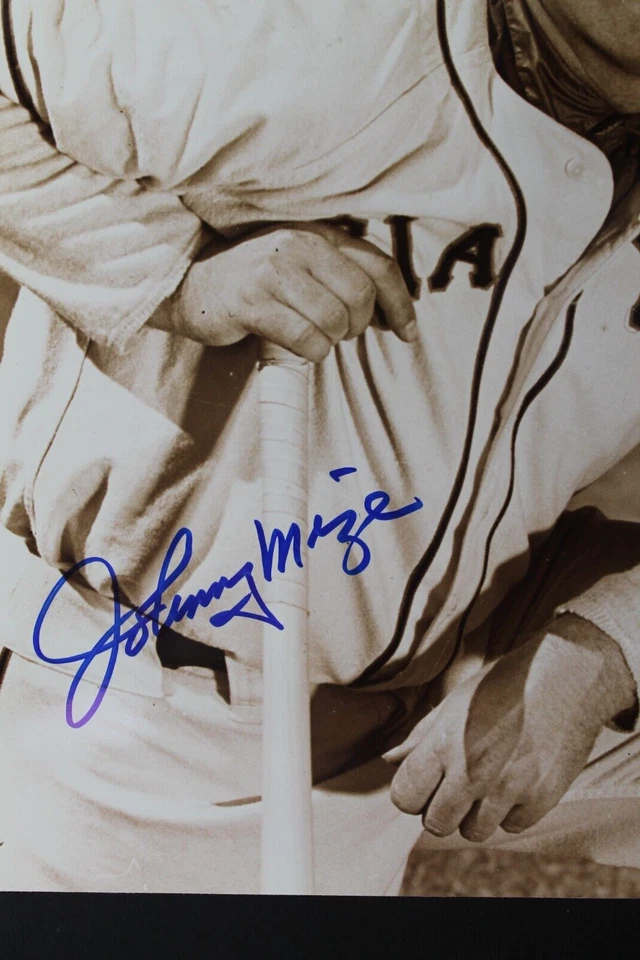 Johnny Mize (d.1993) Giants Yankees HOF Autographed 8x10 Signed Photo JSA - Image 2 of 4