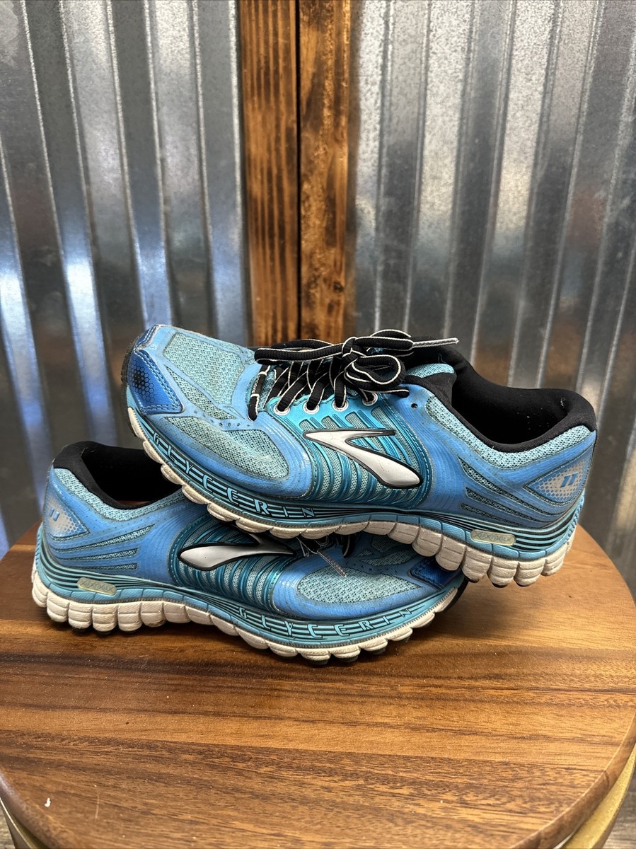 Brooks Womens Size Glycerin 11 1201371B560 Blue Running Shoes