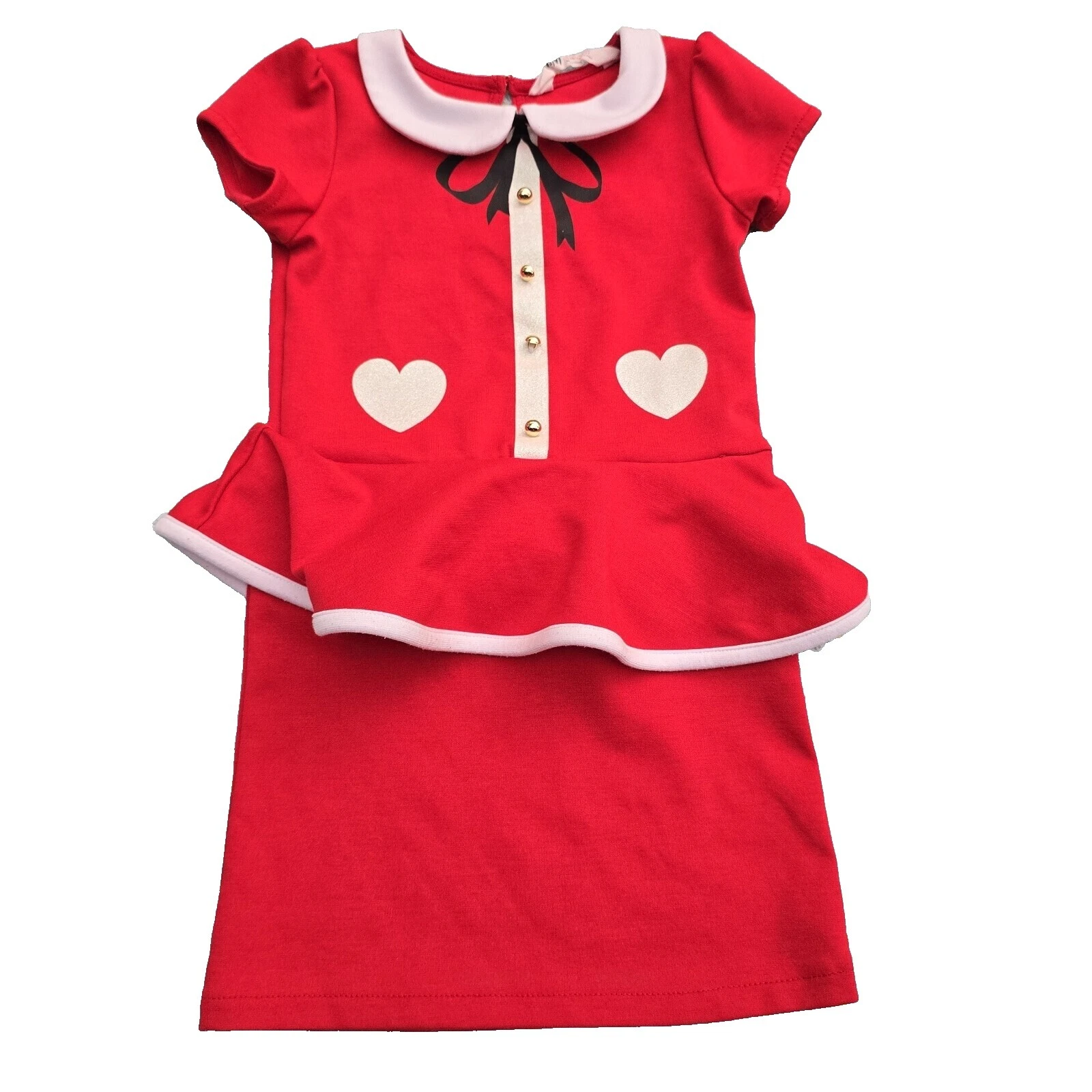 Повседневные платья для маленьких девочек H&M из хлопковой смеси