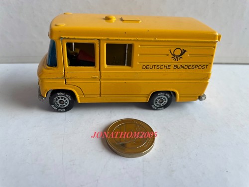 OCCASION SIKU 1911 - MERCEDES BENZ L 406 D DEUTSCHE BUNDESPOST au 1/55° - Imagen 3 de 10